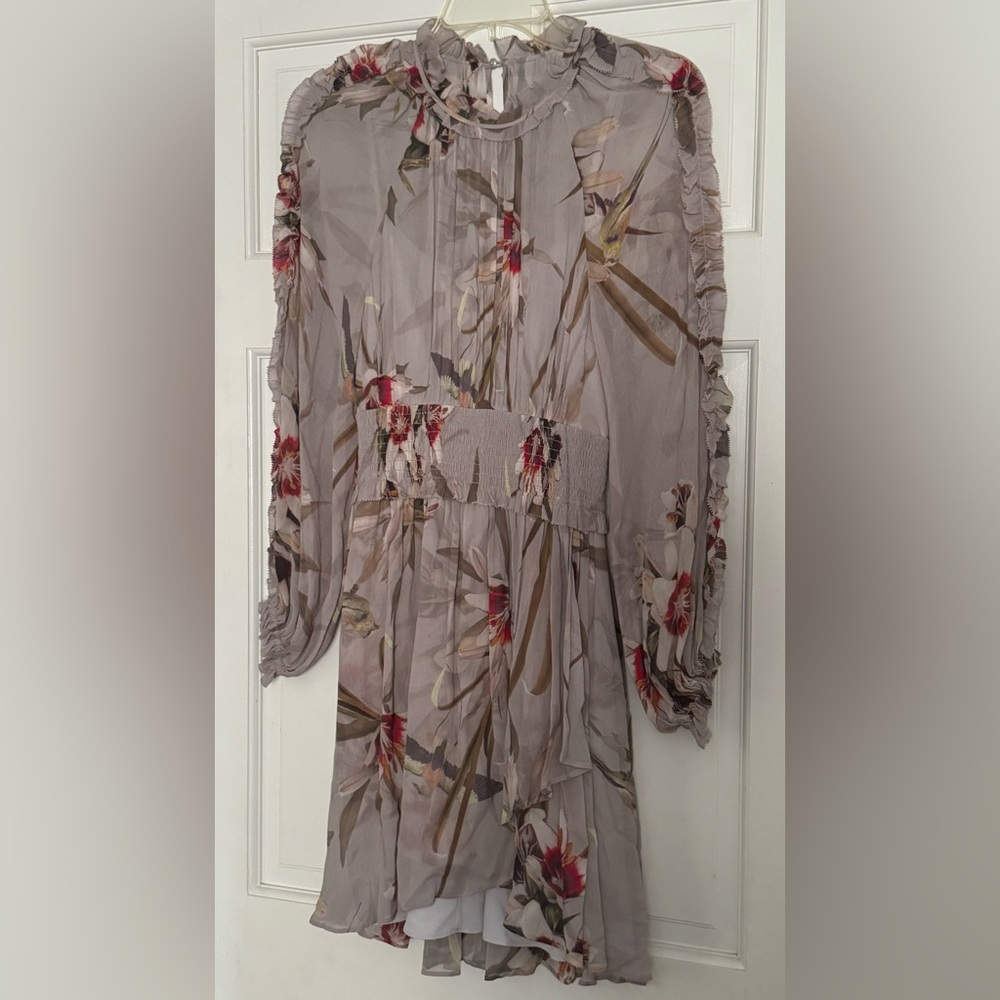 ALL SAINTS  Thallo Kuroyuri-Print Woven Mini Dress - Picture 6 of 16